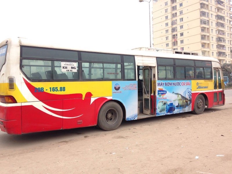 Quảng cáo xe bus với VNPmedia