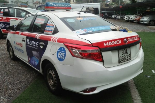 Quảng cáo trên Taxi Group tại Hà Nội