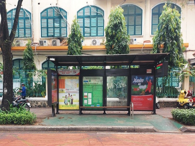 Quảng cáo nhà chờ xe bus Thành Phố Hồ Chí Minh